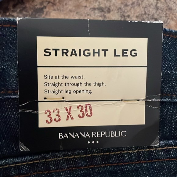 Banana Republic Straight Dark Jeans - Picture 3 of 4